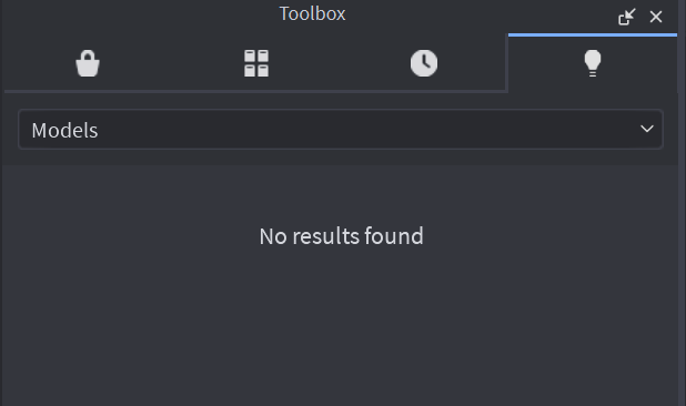 Toolbox not showing any items except audio - Studio Bugs - Developer ...