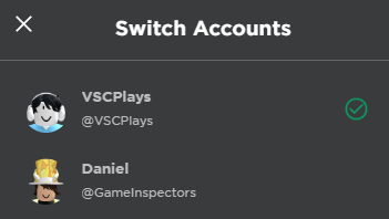 Introducing Seamless Account Switching On Roblox Announcements