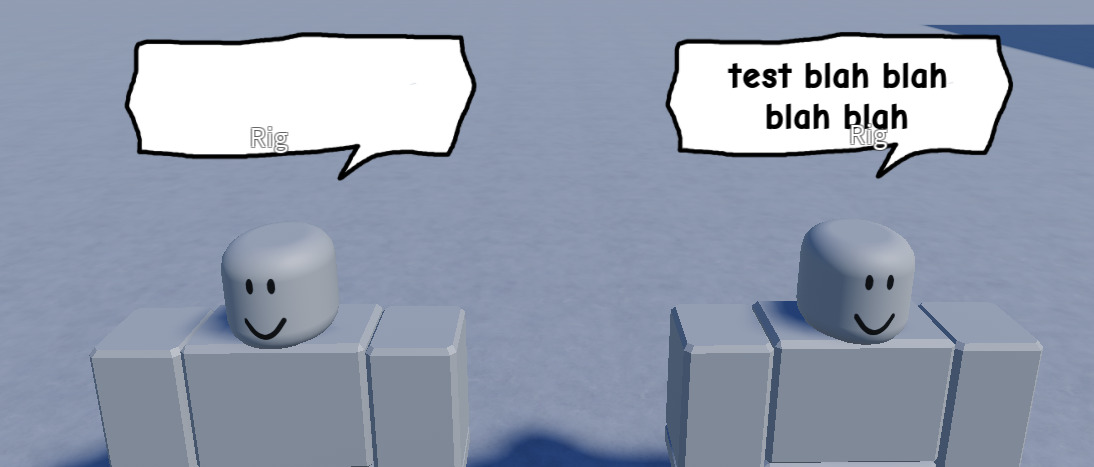 WIP Custom bubble speech - Creations Feedback - Developer Forum | Roblox