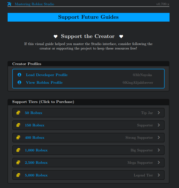 [FREE PDF] Mastering the Roblox Studio Interface | Roblox Devlog #1 - Community Tutorials ...