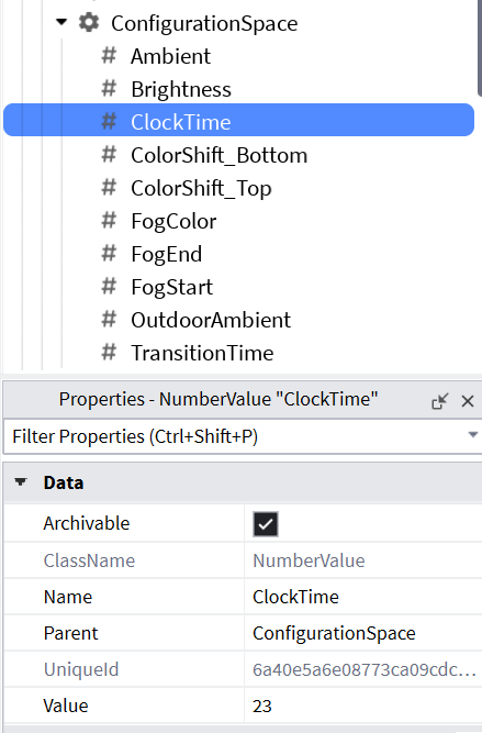 ClockTime not changing from local script - Scripting Support ...