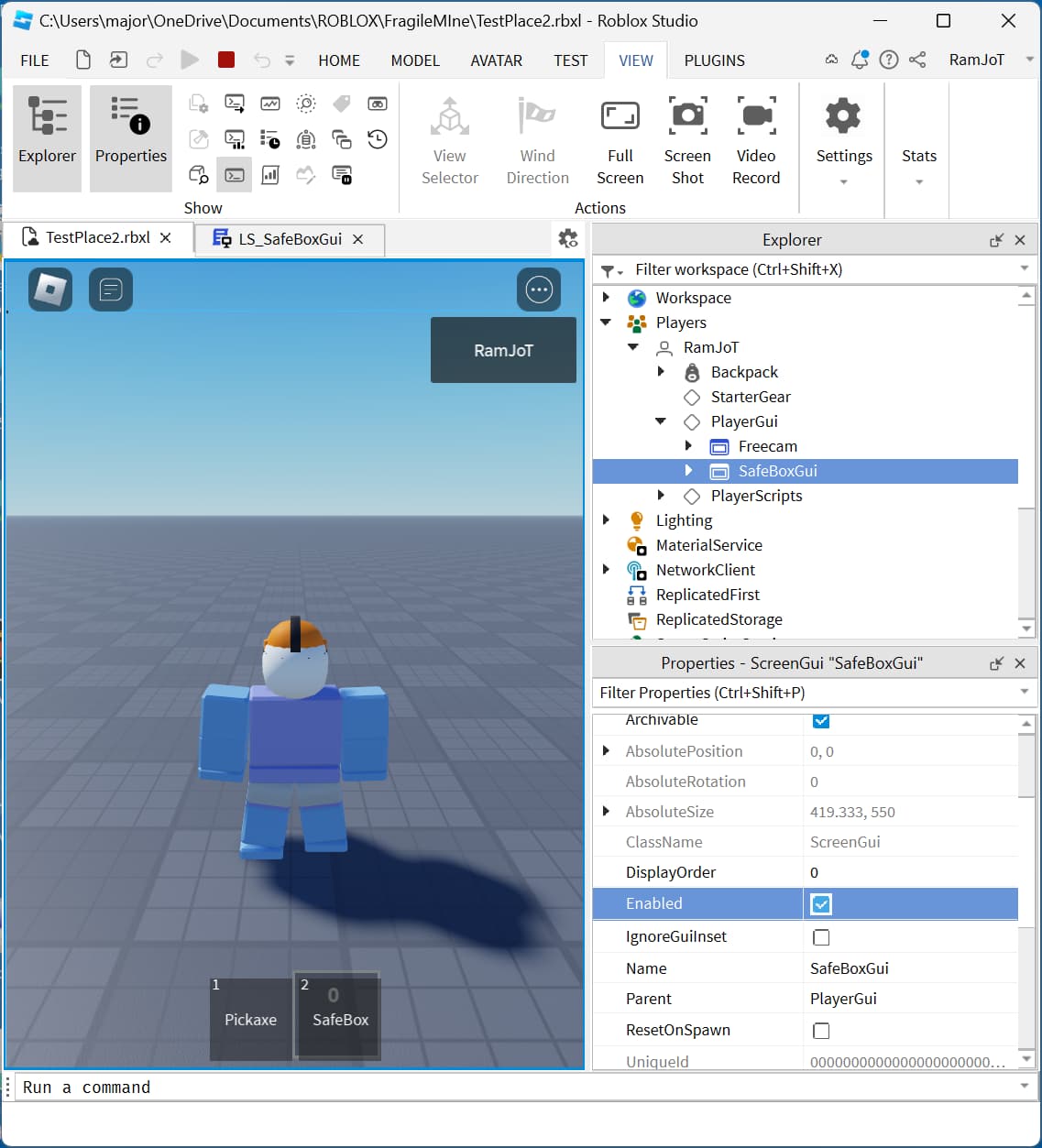 UI screengui with scaled frame does not hold its position - Scripting ...