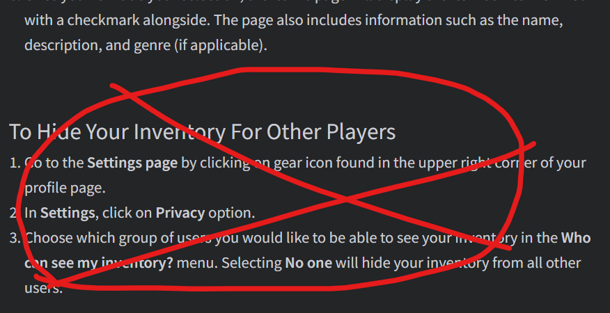 Outdated Instructions in 