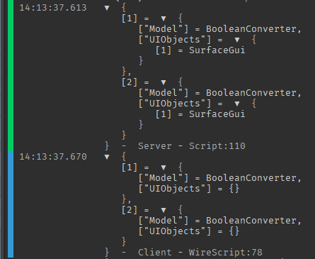 Table sent in Remote Event (server to client) is altered - Scripting ...